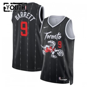 Maillot Enfant Toronto Raptors RJ Barrett 2025-26 Nike City Edition Noir Swingman